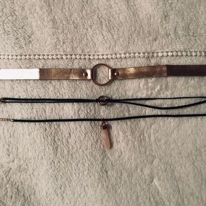 Forever 21 set of chokers